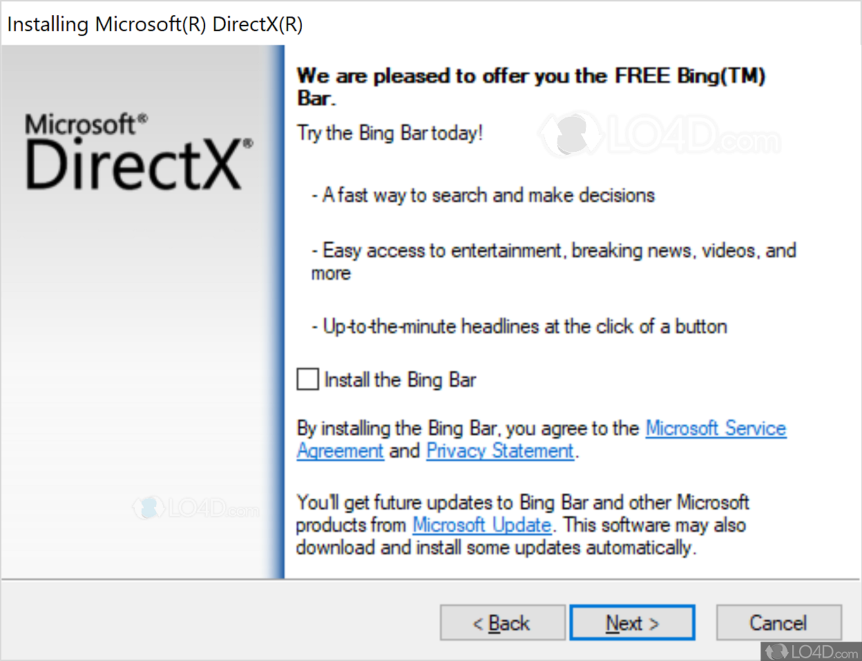 directx 9 0c end user runtime